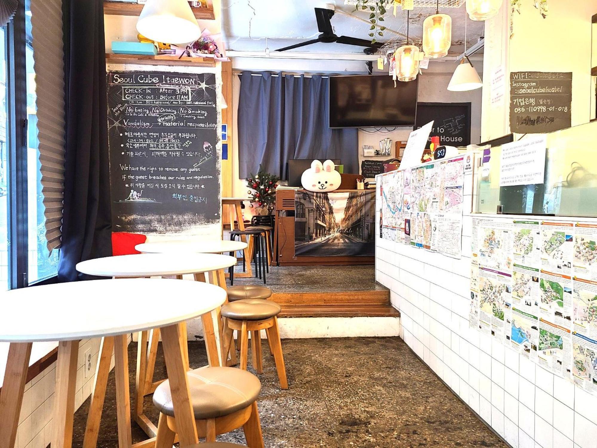 بيت شباب Seoul Cube Itaewon المظهر الخارجي الصورة